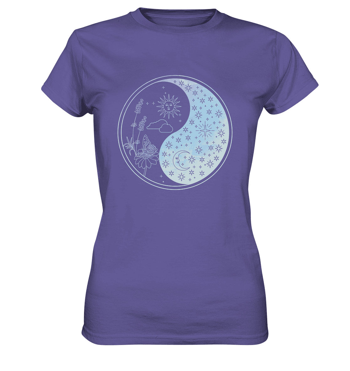 Ying & Yang - Damen T-Shirt