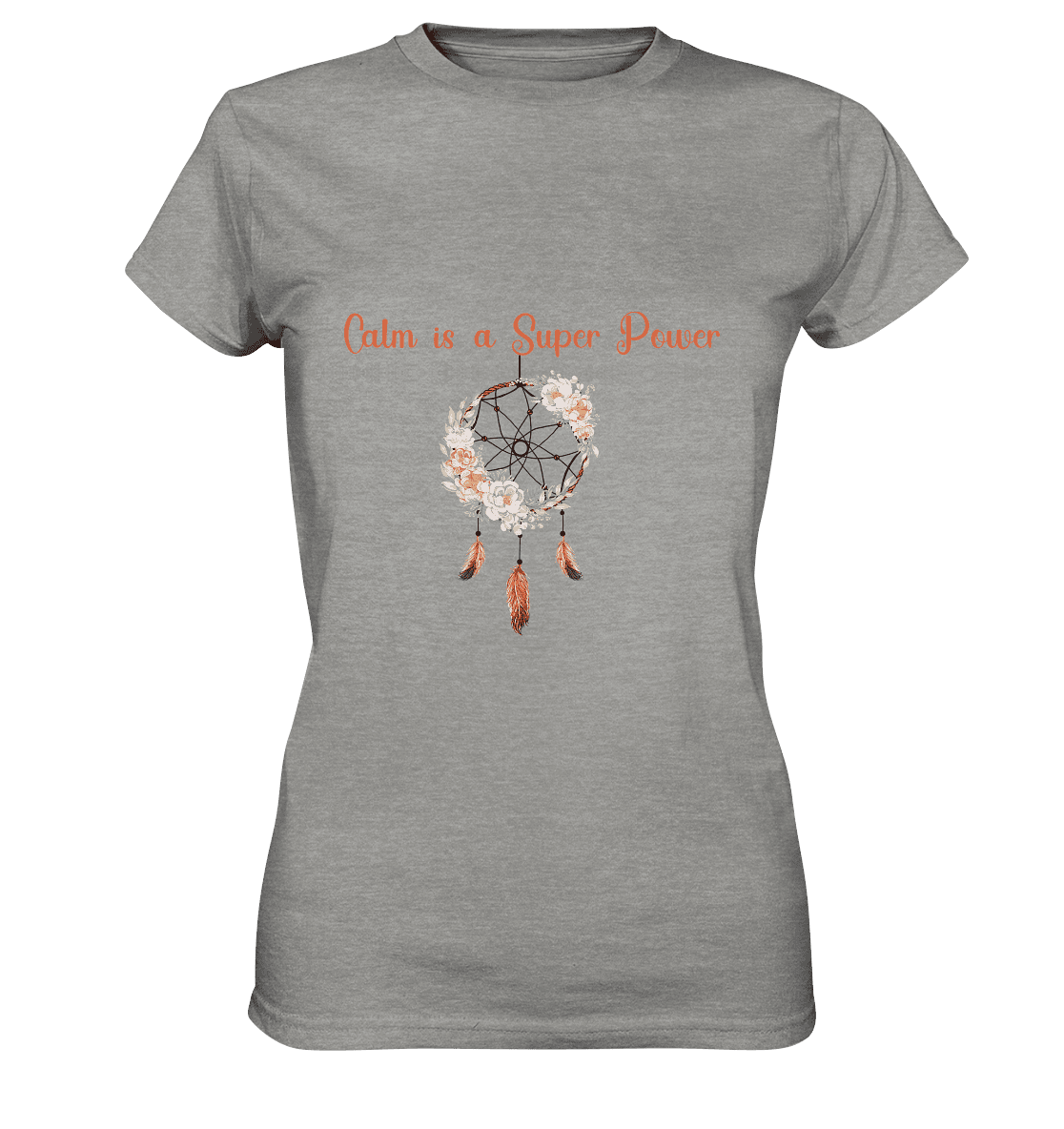 In der Ruhe liegt die Kraft - Calm is a Super Power - Damen T-Shirt