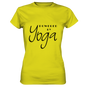 POWERED BY YOGA - Damen Premium Shirt