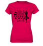 Kaffee & Yoga - Damen T-Shirt