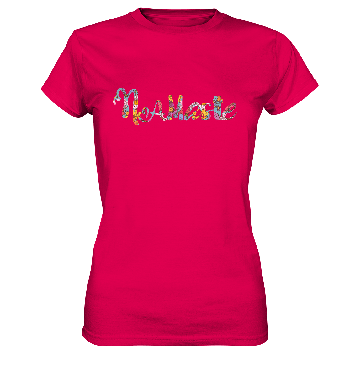 Namaste blumig - Damen T-Shirt