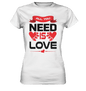 Liebe - Damen Premium Shirt