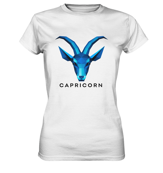 Steinbock Sternzeichen (Capricorn) - Ladies Premium Shirt