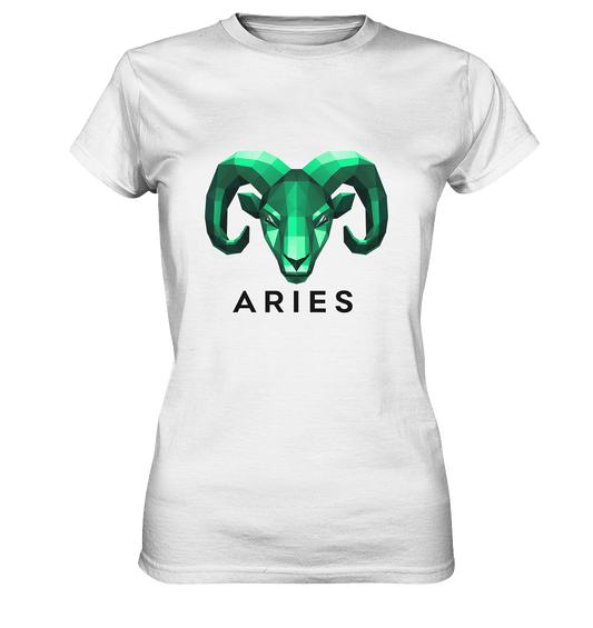 Widder Sternzeichen (Aries)  - Ladies Premium Shirt