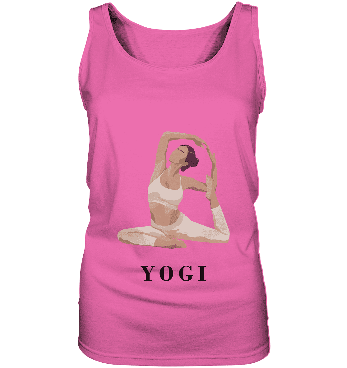 FLEXIBEL SEIN MIT YOGA  - Damen Tank-Top