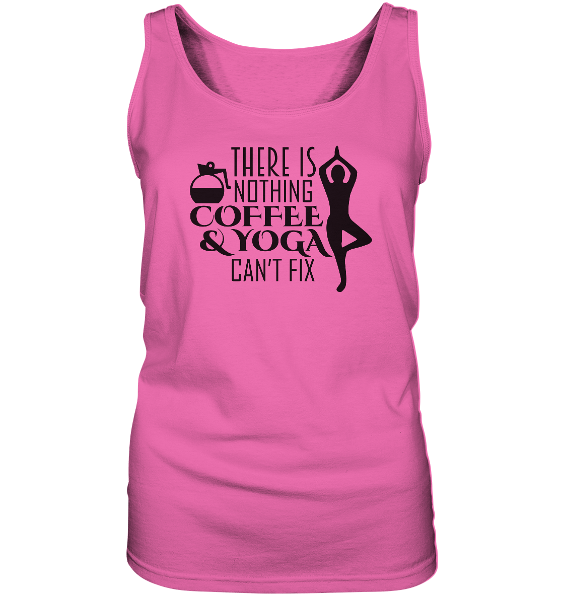 Kaffee & Yoga - Damen Tank-Top