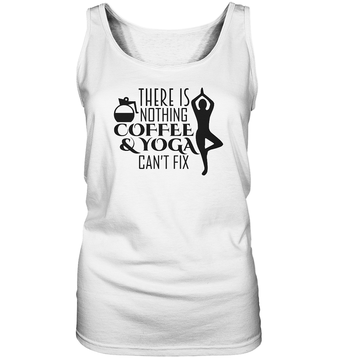 Kaffee & Yoga - Damen Tank-Top