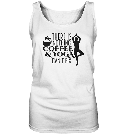 Kaffee & Yoga - Damen Tank-Top