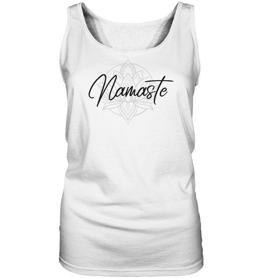 NAMASTE DIE BLUME DES LEBENS! - Damen Tank-Top