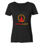 Yogalust - Damen V-Neck Shirt Bio