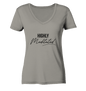 HIGHLY MEDITATED  - Damen V-Neck Shirt