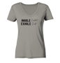 Einatmen - Damen V-Neck Shirt Bio