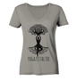 Yogazeitalter - Damen V-Neck Shirt Bio