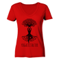 Yogazeitalter - Damen V-Neck Shirt Bio