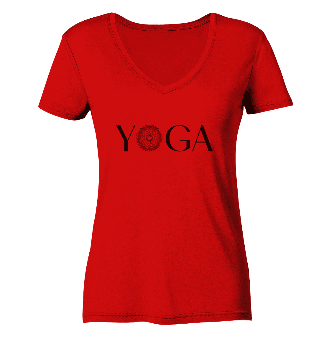 YOGA - DER EINKLANG IN RAUM UND ZEIT - Ladies V-Neck Shirt