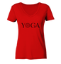 YOGA - DER EINKLANG IN RAUM UND ZEIT - Ladies V-Neck Shirt