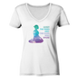 YOGA IS ABOUT SELF - Damen V-Neck Shirt