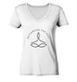 RECHARGING THE SOUL YOGA - AUFLADEN DER SEELE MIT YOGA - Damen V-Neck Shirt