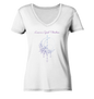 LOVE IS A GOOD VIBRATION  - Damen V-Neck Shirt