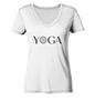 YOGA - DER EINKLANG IN RAUM UND ZEIT - Ladies V-Neck Shirt