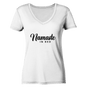 NAMASTE IN BED - Damen V-Neck Shirt