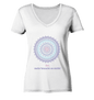 Sei, mehr braucht es nicht! - Calm is a Super Power - Damen V-Neck Shirt