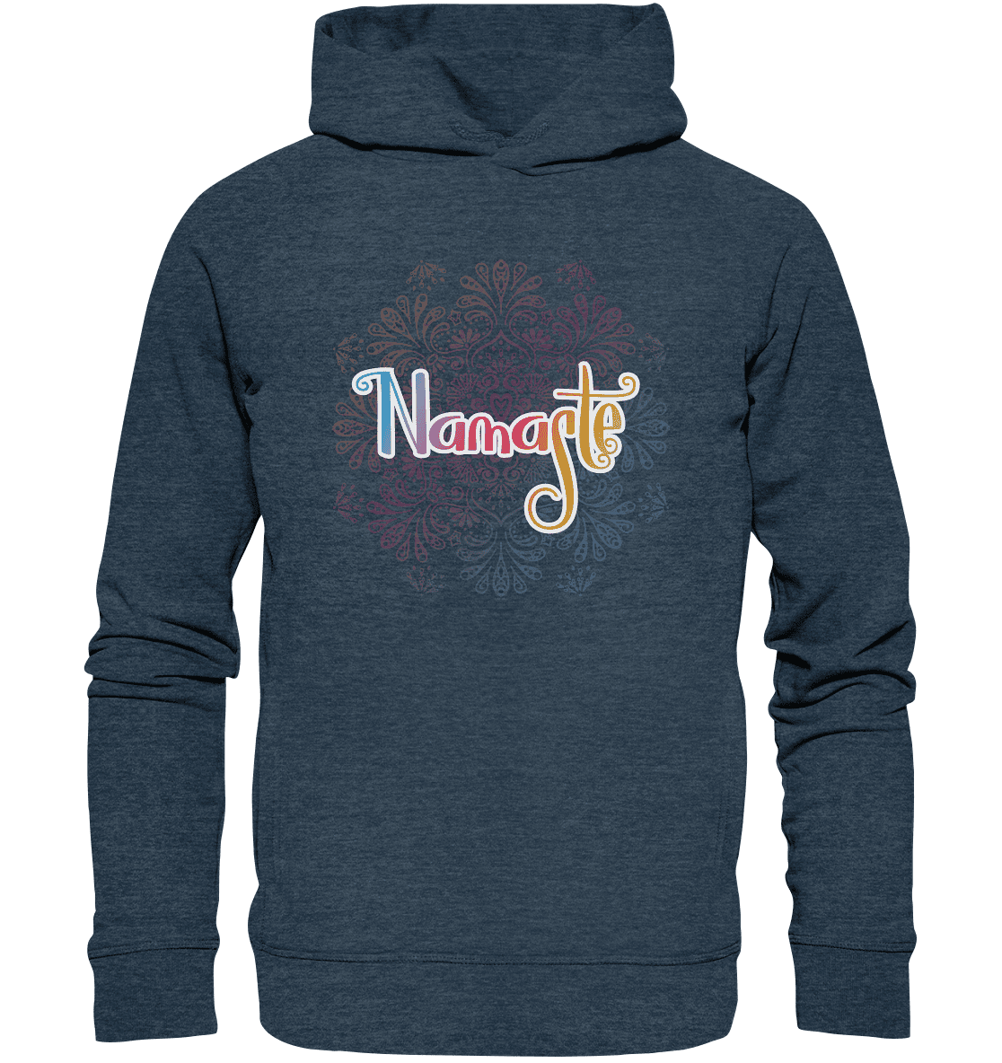 Namaste - für deinen Entspannten Tag Unisex Hoodie Bio