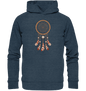 TRAUMFÄNGER - URSPRÜNGLICH INDIANISCHE SCHUTZAMULETTE  - Unisex Hoodie Bio