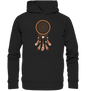 TRAUMFÄNGER - URSPRÜNGLICH INDIANISCHE SCHUTZAMULETTE  - Unisex Hoodie Bio