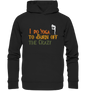 I do Yoga to burn off the crazy - Unisex Hoodie