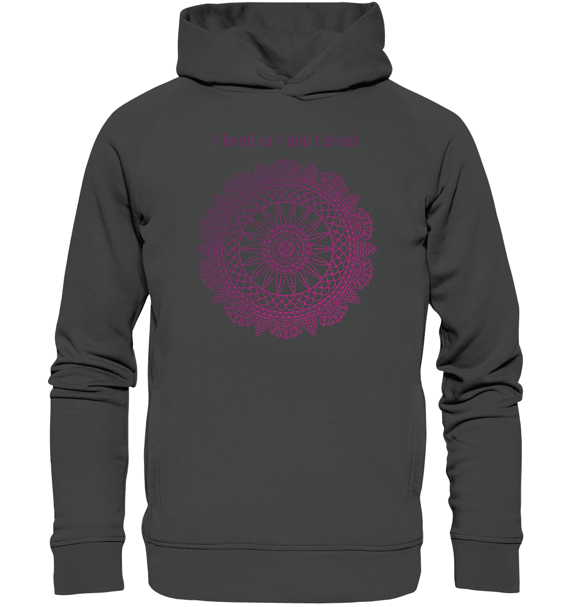 Namaste - I Blend so i don´t break Unisex Hoodie Bio