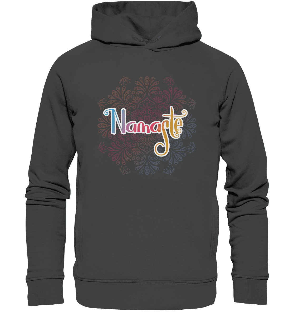 Namaste - für deinen Entspannten Tag Unisex Hoodie Bio