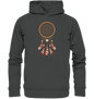 TRAUMFÄNGER - URSPRÜNGLICH INDIANISCHE SCHUTZAMULETTE  - Unisex Hoodie Bio