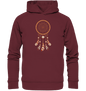 TRAUMFÄNGER - URSPRÜNGLICH INDIANISCHE SCHUTZAMULETTE  - Unisex Hoodie Bio