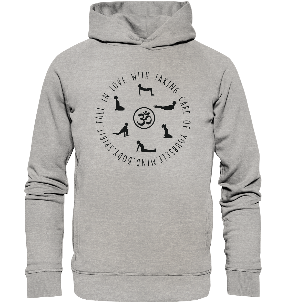 Yogaübungen - Organic Fashion Hoodie