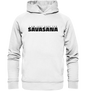 I AM JUST HERE FOR SAVASANA ICH BIN NUR FÜR SAVASANA HIER - Unisex Hoodie Bio