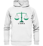 Waage Sternzeichen (Libra) - Organic Fashion Hoodie