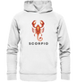 Skorpion Sternzeichen (Scorpio) - Organic Fashion Hoodie