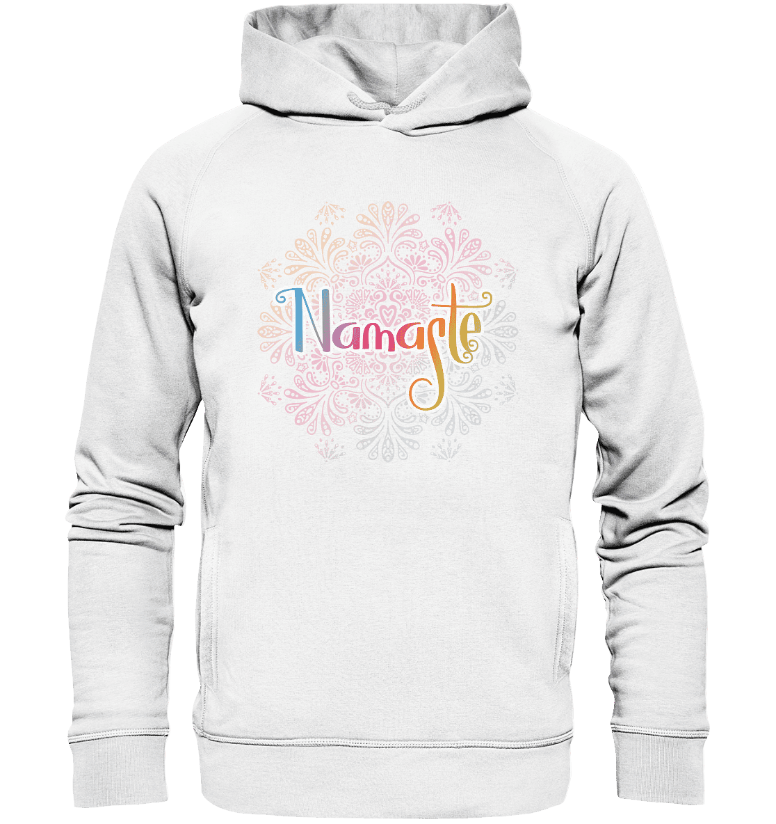 Namaste - für deinen Entspannten Tag Unisex Hoodie Bio