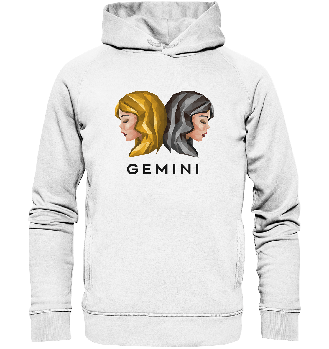 Zwilling Sternzeichen (Gemini) - Organic Fashion Hoodie