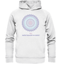 Sei, mehr braucht es nicht! - Calm is a Super Power - Unisex Hoodie Bio