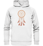 TRAUMFÄNGER - URSPRÜNGLICH INDIANISCHE SCHUTZAMULETTE  - Unisex Hoodie Bio