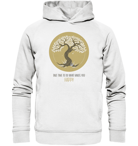 Happy  - Unisex Hoodie Bio