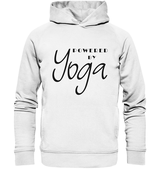 POWERED BY YOGA - UNISEX HOODIE BIO