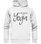 POWERED BY YOGA - UNISEX HOODIE BIO