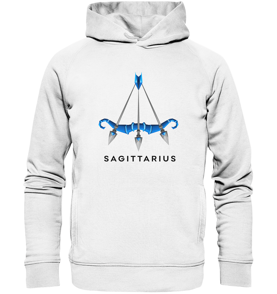 Schütze Sternzeichen (Sagittarius) - Organic Fashion Hoodie