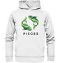 Fische Sternzeichen (Pisces) - Organic Fashion Hoodie