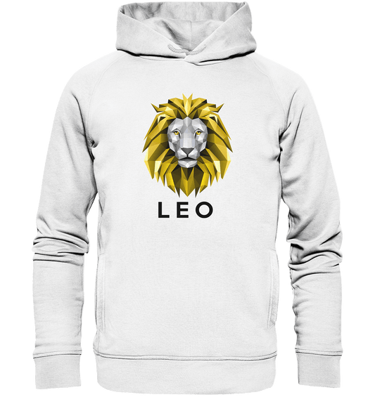 Löwe Sternzeichen (Leo) - Organic Fashion Hoodie