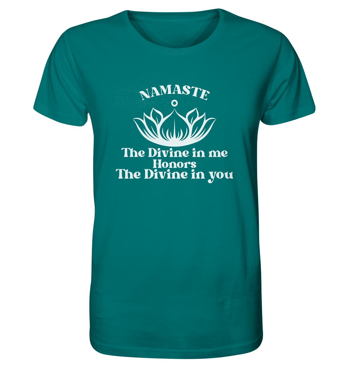 Namaste - Herren T-Shirt Bioqualität