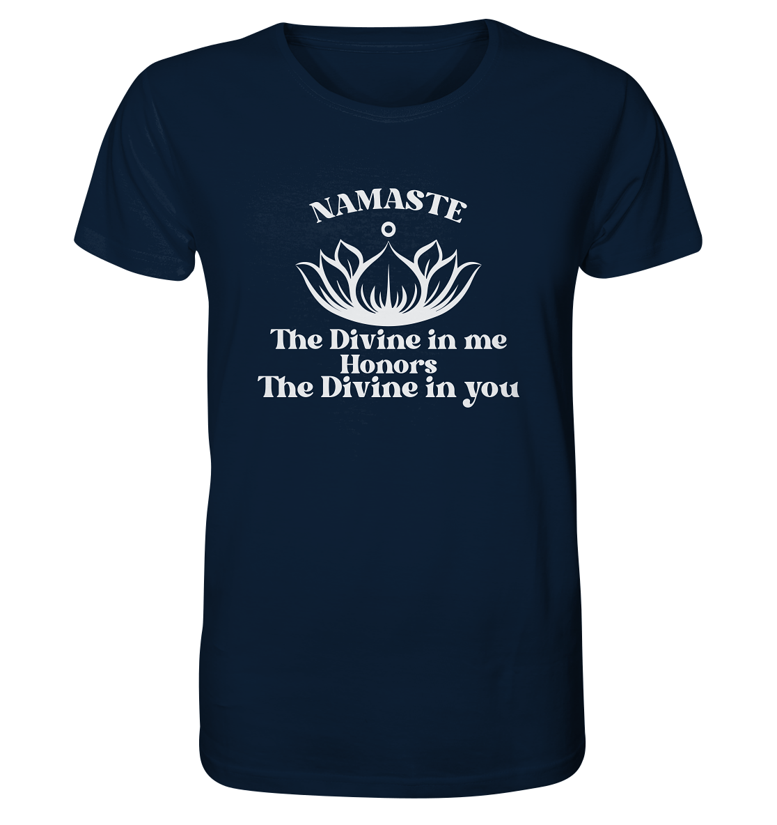 Namaste - Herren T-Shirt Bioqualität